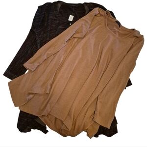 NALLY & MILLIE USA Boutique Two Blouse Bundle, Size XL NEW W/TAG